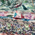 Nouveau mode Jacquard de Polyester imprimé tissu pour la robe haut de gamme / jupe